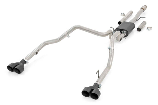 Rough Country 96014 Performance Cat-Back Exhaust | 6.2L | 5'8" & 6'6" Bed | Chevy/GMC Sierra/Silverado 1500 (19-26)