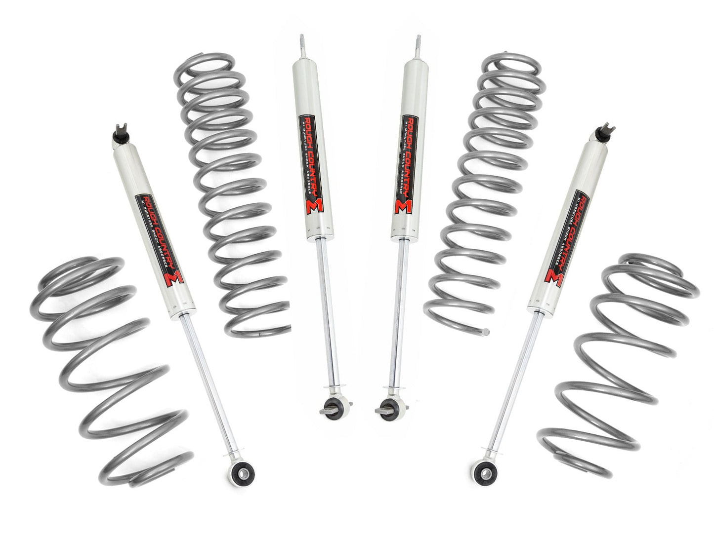 Rough Country 65240 2.5 Inch Lift Kit | 4 Cyl | M1 | Jeep Wrangler TJ (97-06)/Wrangler Unlimited (04-06)