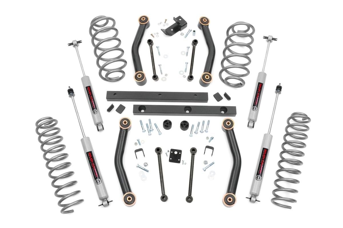 Rough Country 90630 4 Inch Lift Kit | Jeep Wrangler TJ 4WD (1997-2002)
