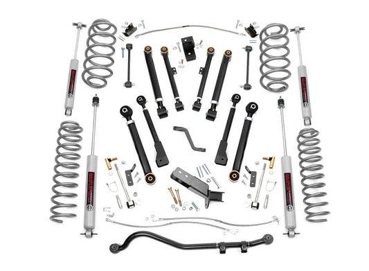 Rough Country 66130 4 Inch Lift Kit | X-Series | Jeep Wrangler TJ (97-06)/Wrangler Unlimited (04-06)