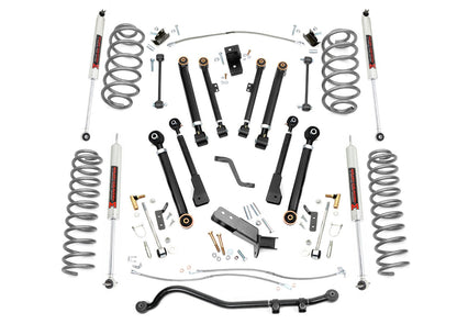 Rough Country 66140 4 Inch Lift Kit | X-Series | M1 | Jeep Wrangler TJ (97-06)/Wrangler Unlimited (04-06)