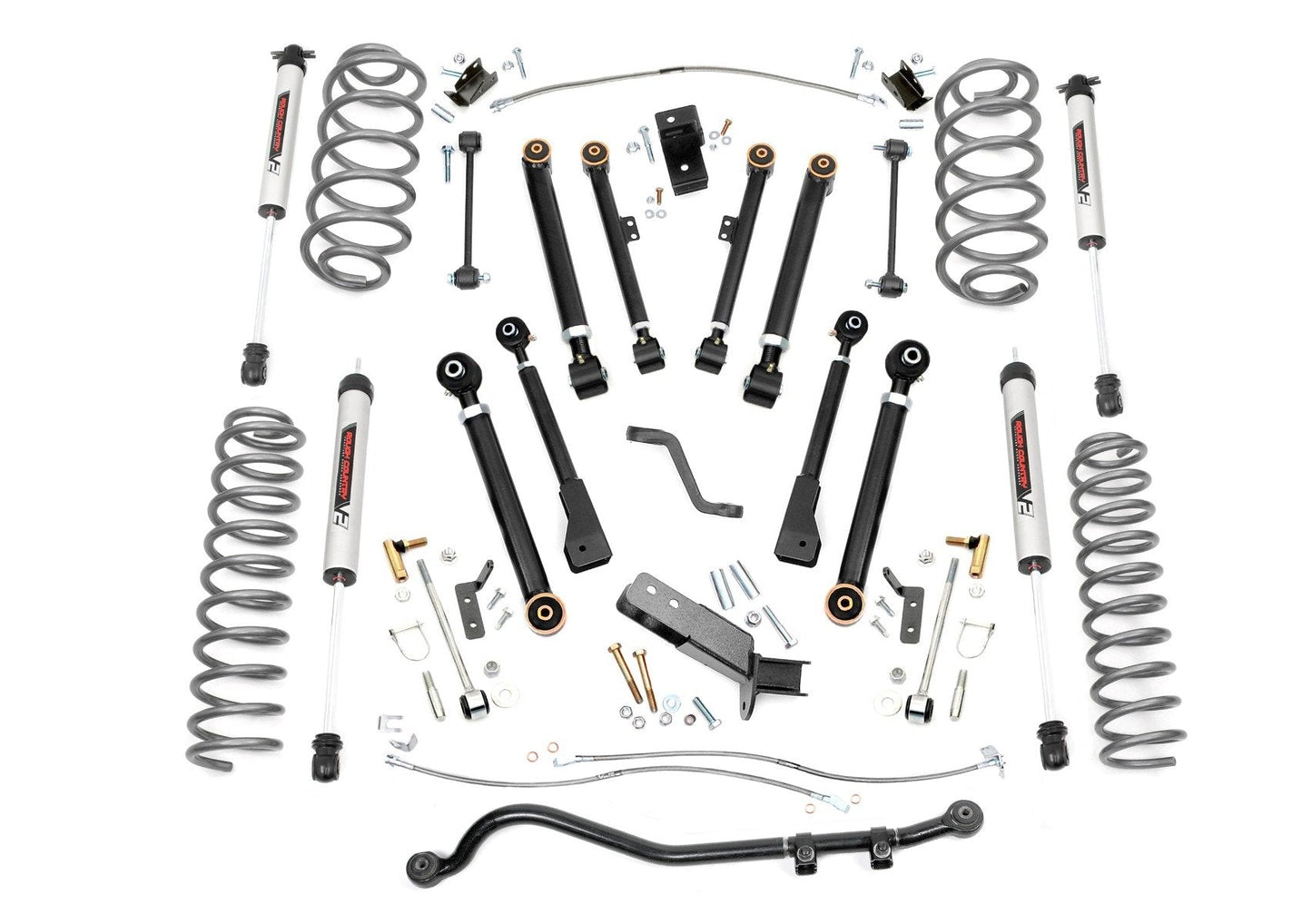 Rough Country 66270 6 Inch Lift Kit | X-Series | V2 | Jeep Wrangler TJ (97-06)/Wrangler Unlimited (04-06)
