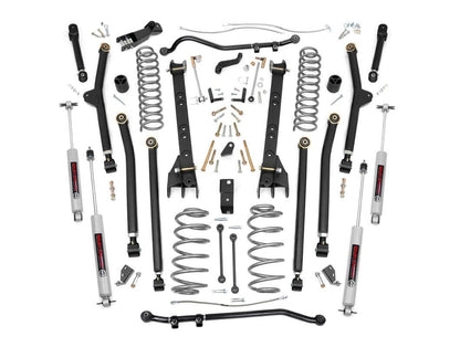 Rough Country 66330 4 Inch Lift Kit | Long Arm | Jeep Wrangler TJ 4WD (1997-2006)