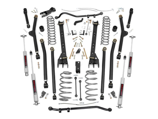 Rough Country 66330 4 Inch Lift Kit | Long Arm | Jeep Wrangler TJ 4WD (1997-2006)