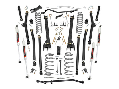 Rough Country 66340 4 Inch Lift Kit | Long Arm | M1 | Jeep Wrangler TJ 4WD (1997-2006)