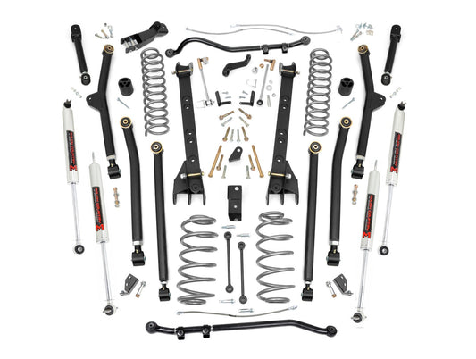 Rough Country 66340 4 Inch Lift Kit | Long Arm | M1 | Jeep Wrangler TJ 4WD (1997-2006)