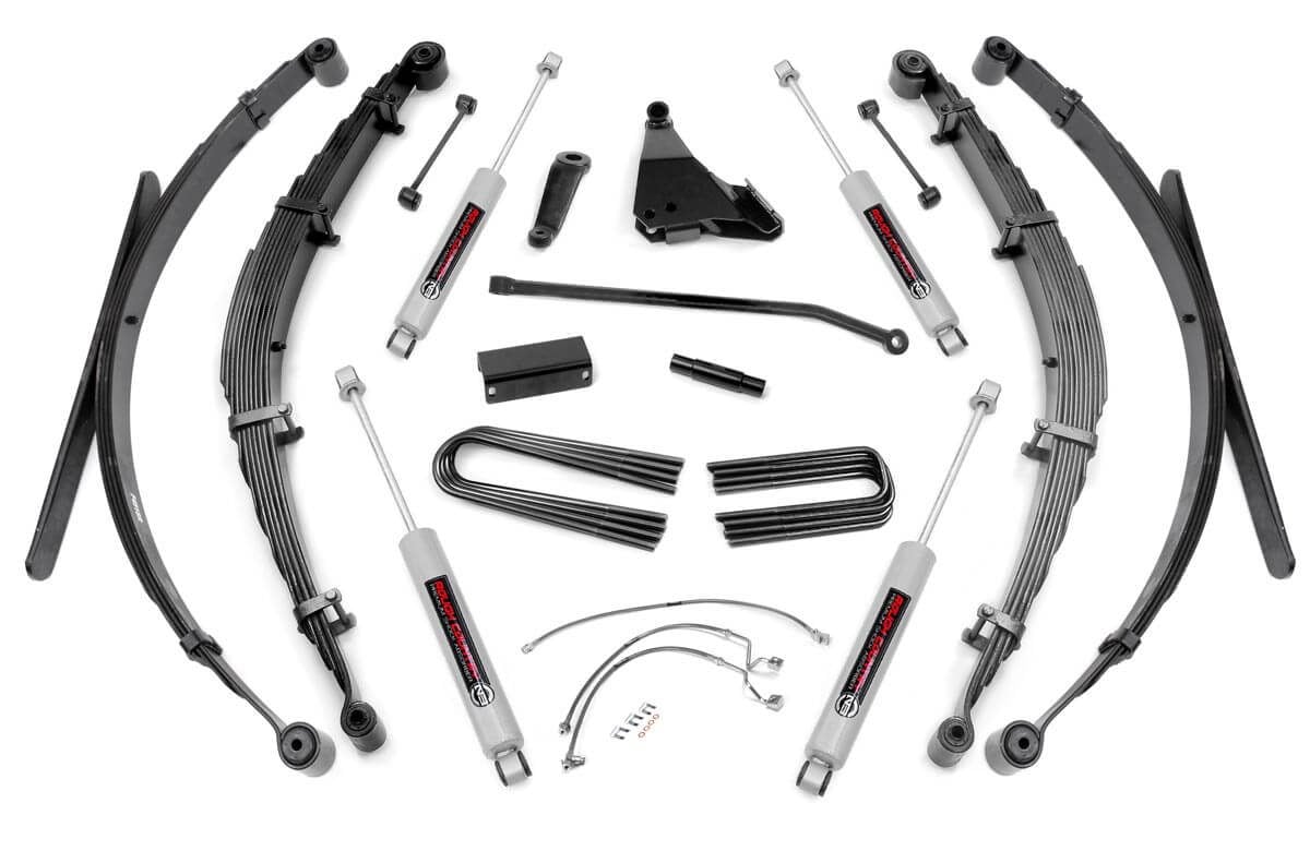 Rough Country 488.20 8 Inch Lift Kit | Ford F-250/F-350 Super Duty 4WD (1999-2004)