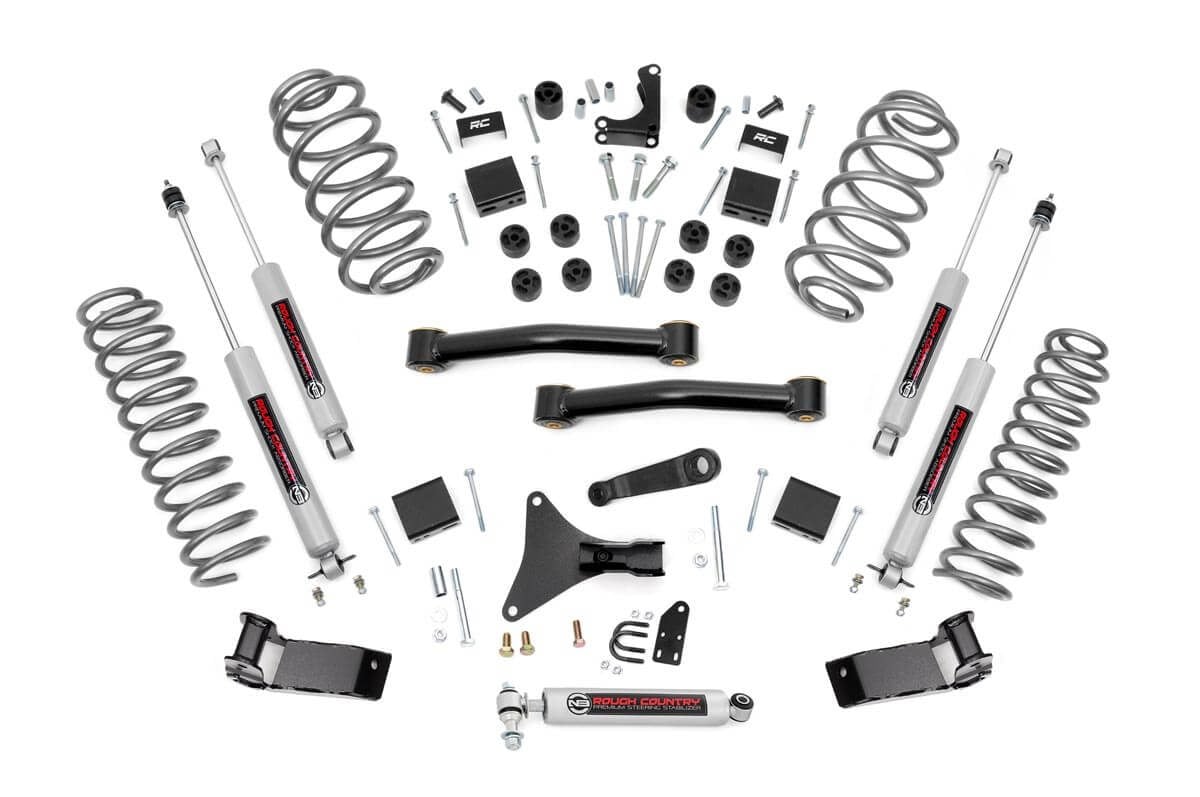 Rough Country 698.20 4 Inch Lift Kit | Jeep Grand Cherokee WJ 2WD/4WD (1999-2004)