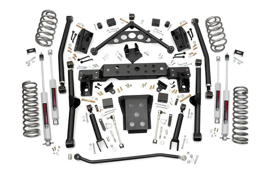 Rough Country 90820 4 Inch Lift Kit | Long Arm | Jeep Grand Cherokee WJ 4WD (1999-2004)
