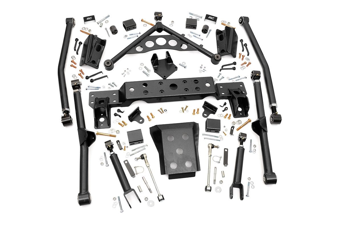 Rough Country 90900U Long Arm Upgrade Kit | 4 Inch Lift | Jeep Grand Cherokee WJ 4WD (1999-2004)