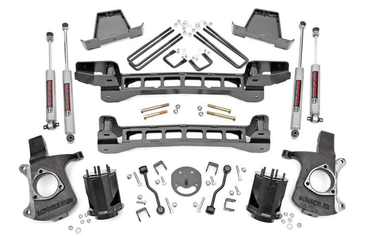 Rough Country 23420 6 Inch Lift Kit | Chevy Silverado & GMC Sierra 1500 2WD (1999-2006 & Classic)