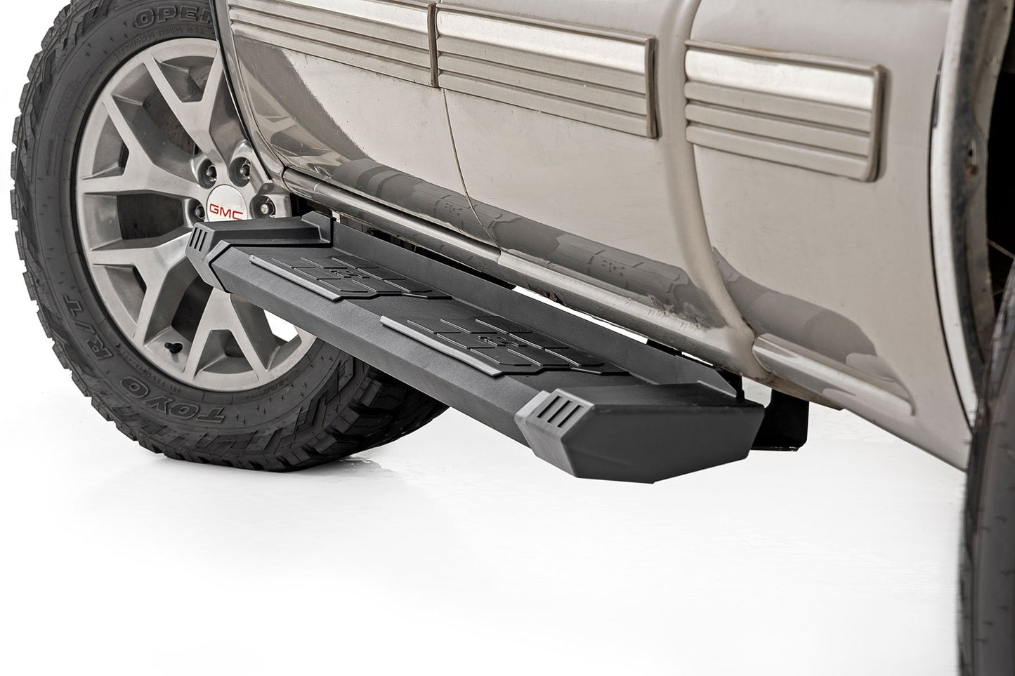 Rough Country SRB990677A HD2 Aluminum Running Boards | Ext Cab | Chevy/GMC 1500 (99-06 & Classic)