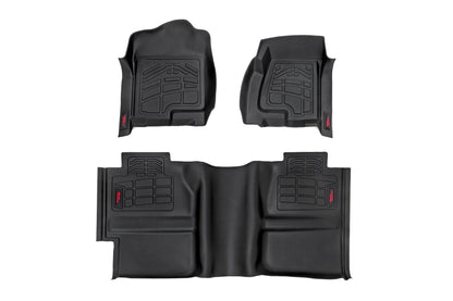 Rough Country SM29912A Sure-Fit Floor Mats | FR & RR | Chevy/GMC 1500 (99-06 & Classic)