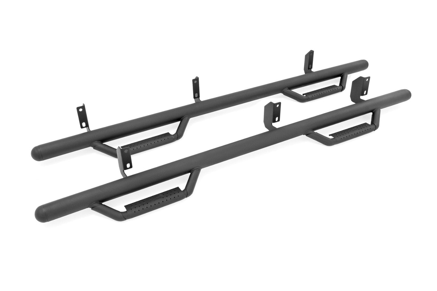 Rough Country RCF9984CCB Nerf Steps | Cab Length | Crew Cab | Ford F-250/F-350 Super Duty (99-16)