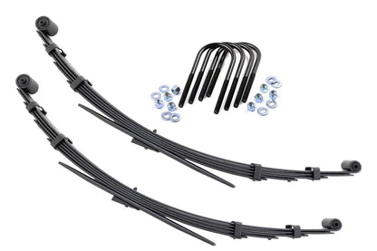 Rough Country 8023Kit Rear Leaf Springs | 3" Lift | Pair | Jeep Grand Wagoneer/J10 Truck/J20 Truck/Wagoneer 4WD