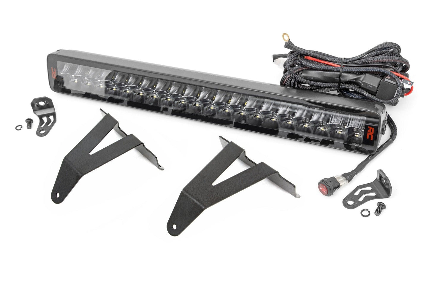 Rough Country 80779 LED Light Kit | Bumper Mount | 20" Spectrum Dual Row | Ram 1500 (19-24)