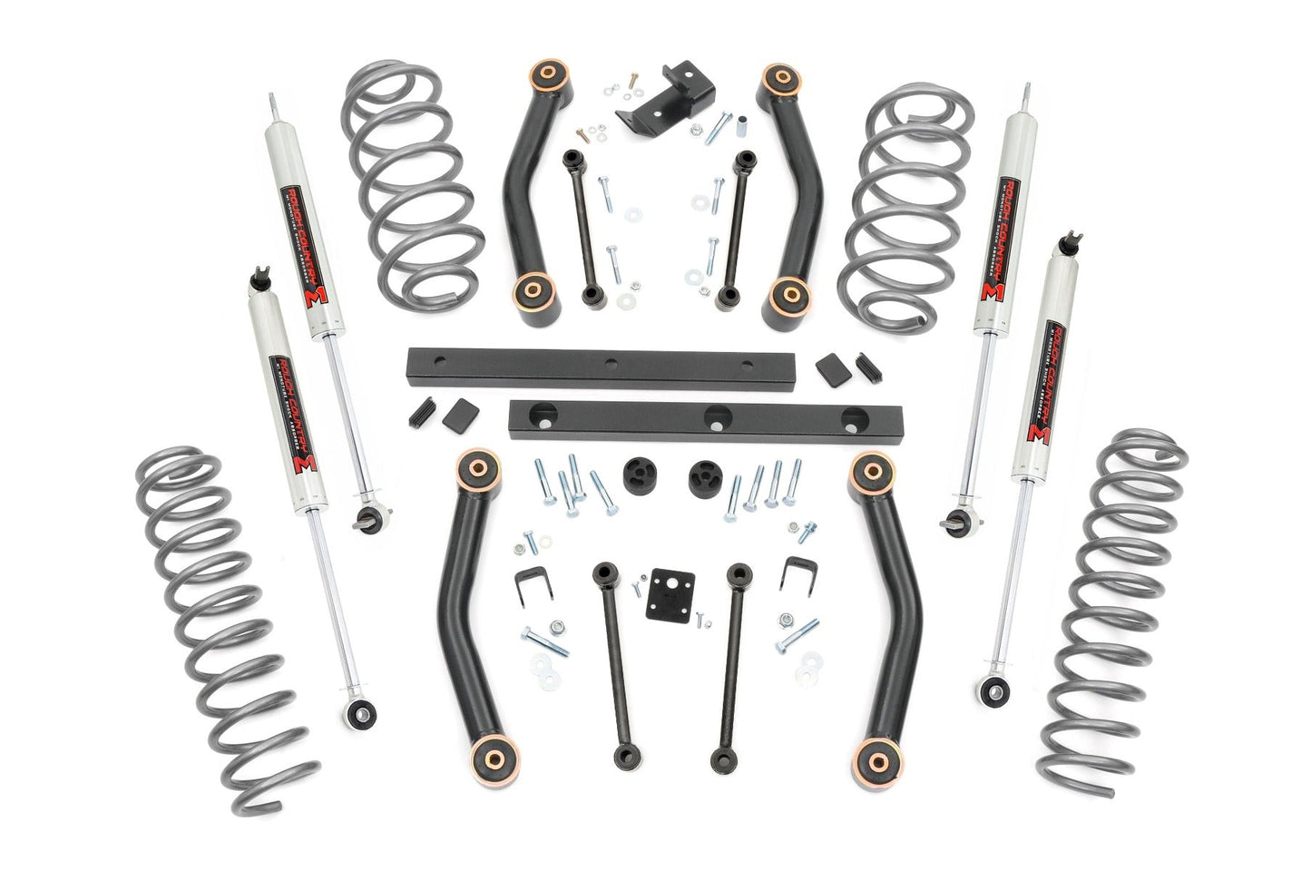 Rough Country 90740 4 Inch Lift Kit | M1 | Jeep Wrangler TJ (03-06)/Wrangler Unlimited (04-06)