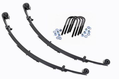 Rough Country 8057Kit Front Leaf Springs | 4" Lift | Pair | Ford Excursion/F-250 Super Duty/F-350 Super Duty 4WD
