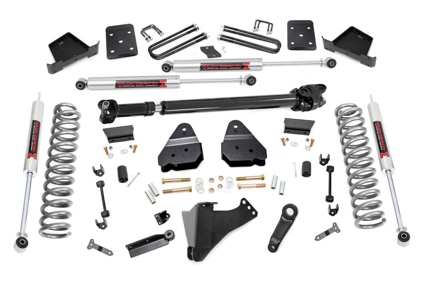 Rough Country 50441 6 Inch Lift Kit | Diesel | No OVLD | FR D/S | M1 | Ford F-250/F-350 Super Duty (17-22)