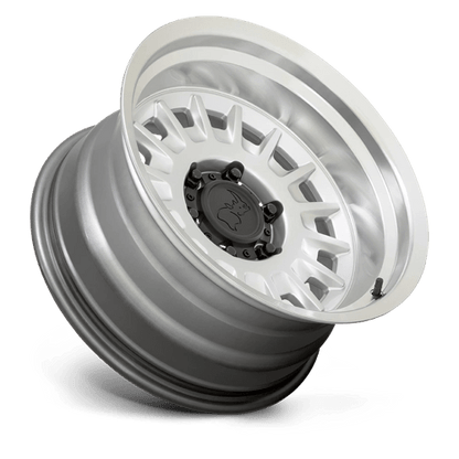 Black Rhino Hard Alloys BR ALISO 17X9 6X5.5 G-SLV MIR-LP -38MM