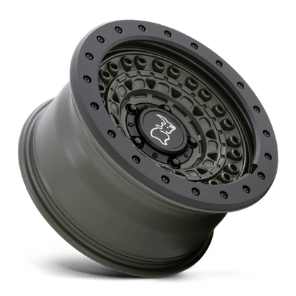 Black Rhino Hard Alloys BARRICADE 18X9 5X5.0 71 OD-GRN-BLK -18