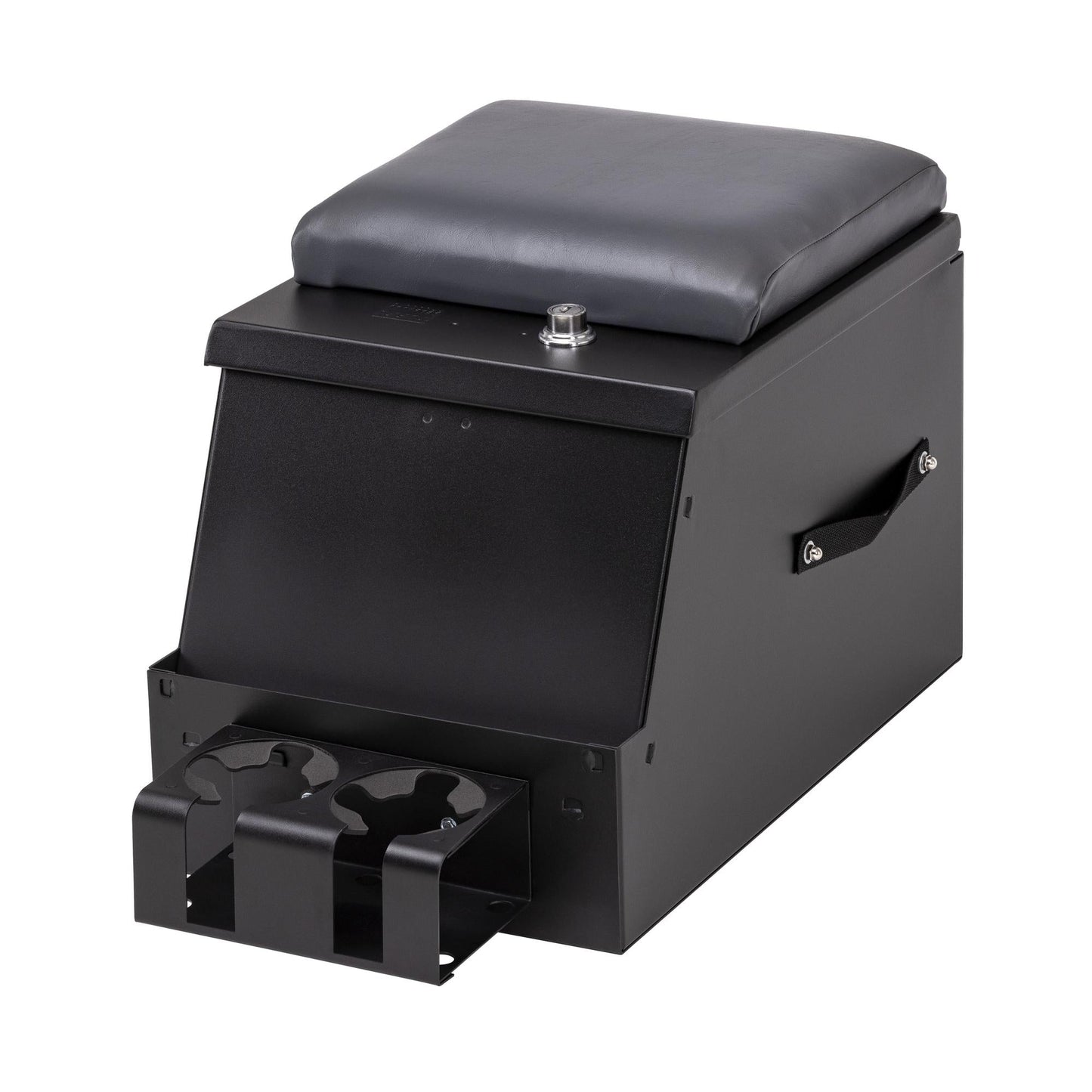 Series II Center Console (12 1/2 in. Wide; Black Console w/ Charcoal Gray Armrest)