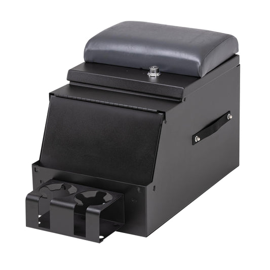 Deluxe Stereo Center Console (12 1/2 in. Wide; Black Console w/ Charcoal Gray Armrest)