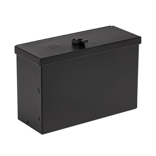 Compact Security Lock Box (Black; 3-Digit Combo)