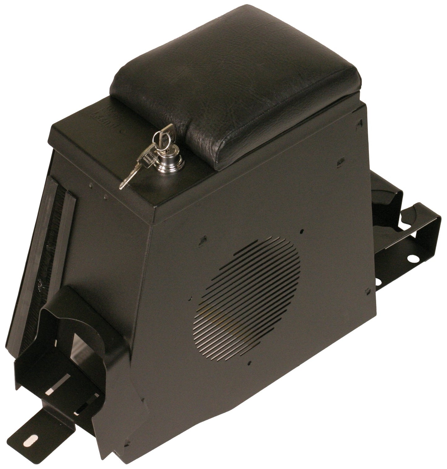 Series II Center Console - '01-06 Wrangler TJ; w/ Factory Console; w/ Factory Subwoofer (Rear Half Console; Black)