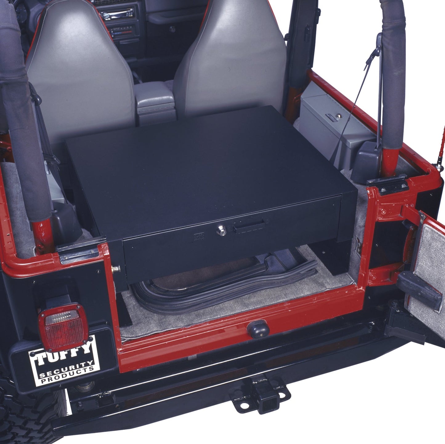 Mid-Size SUV Cargo Security Drawer (Black)