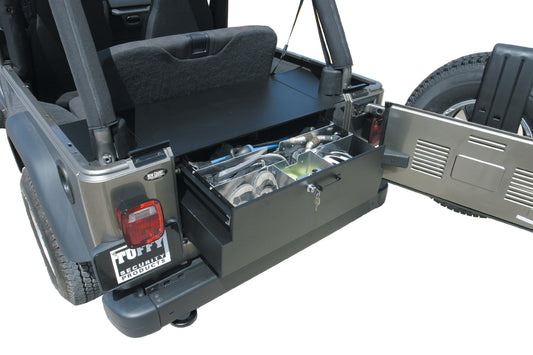 Cargo Security Drawer - '97-06 Wrangler TJ (Black)