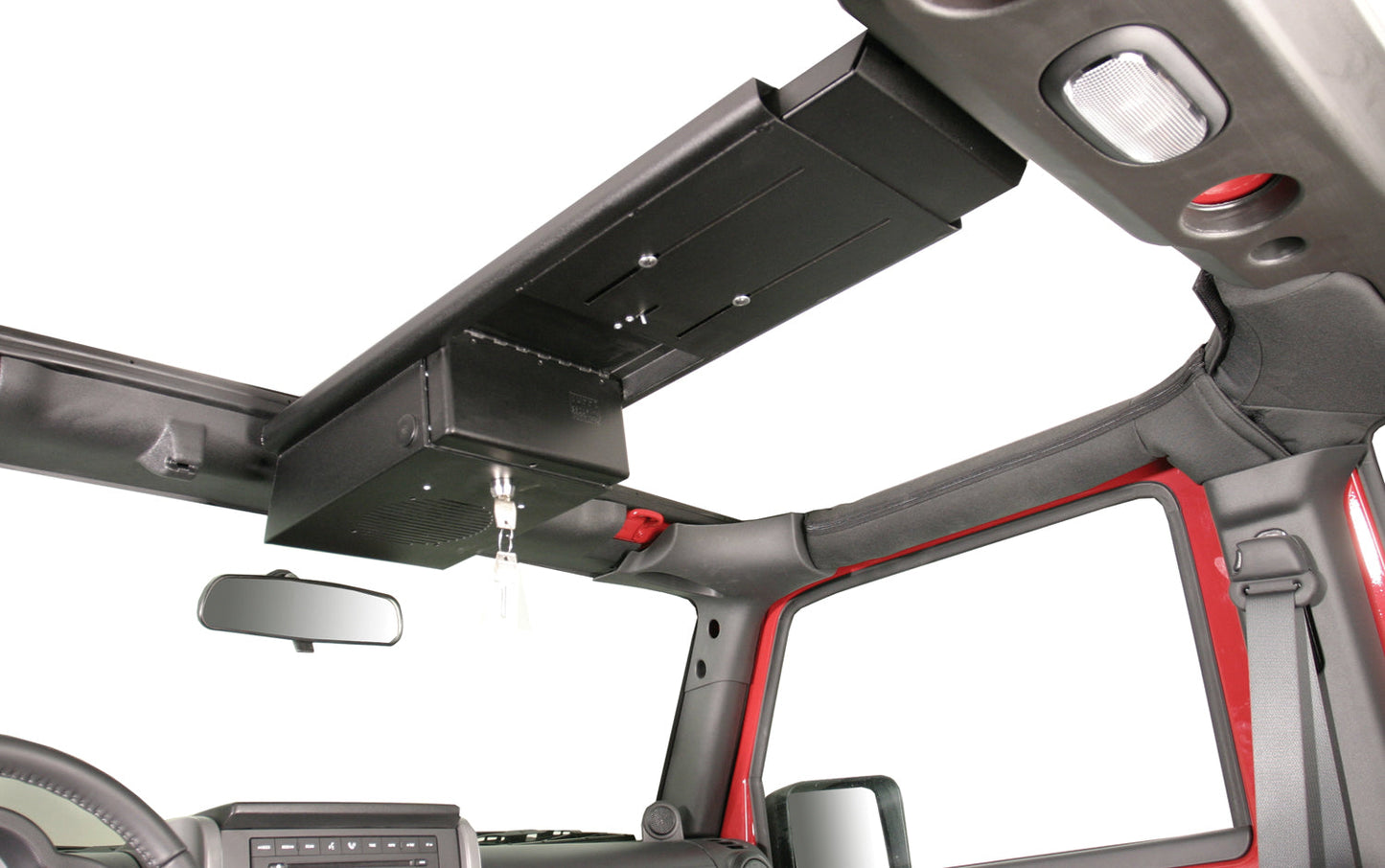 Overhead Console - '07-18 Wrangler JK (Black)