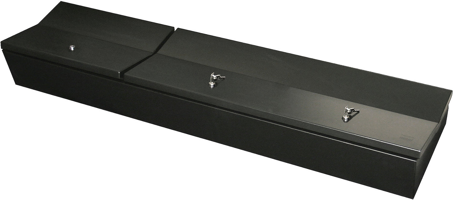 Rear Underseat Lockbox - '09-14 F-150; w/ Crew Cab; w/o Subwoofer (Black)