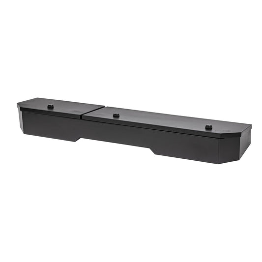 Rear Underseat Lockbox - '07-19 Silverado/Sierra 1500 ('19 Old Body Style} / '07-19 2500HD/3500HD; w/ Crew Cab (Full Length; Black; 3-Digit Combo)