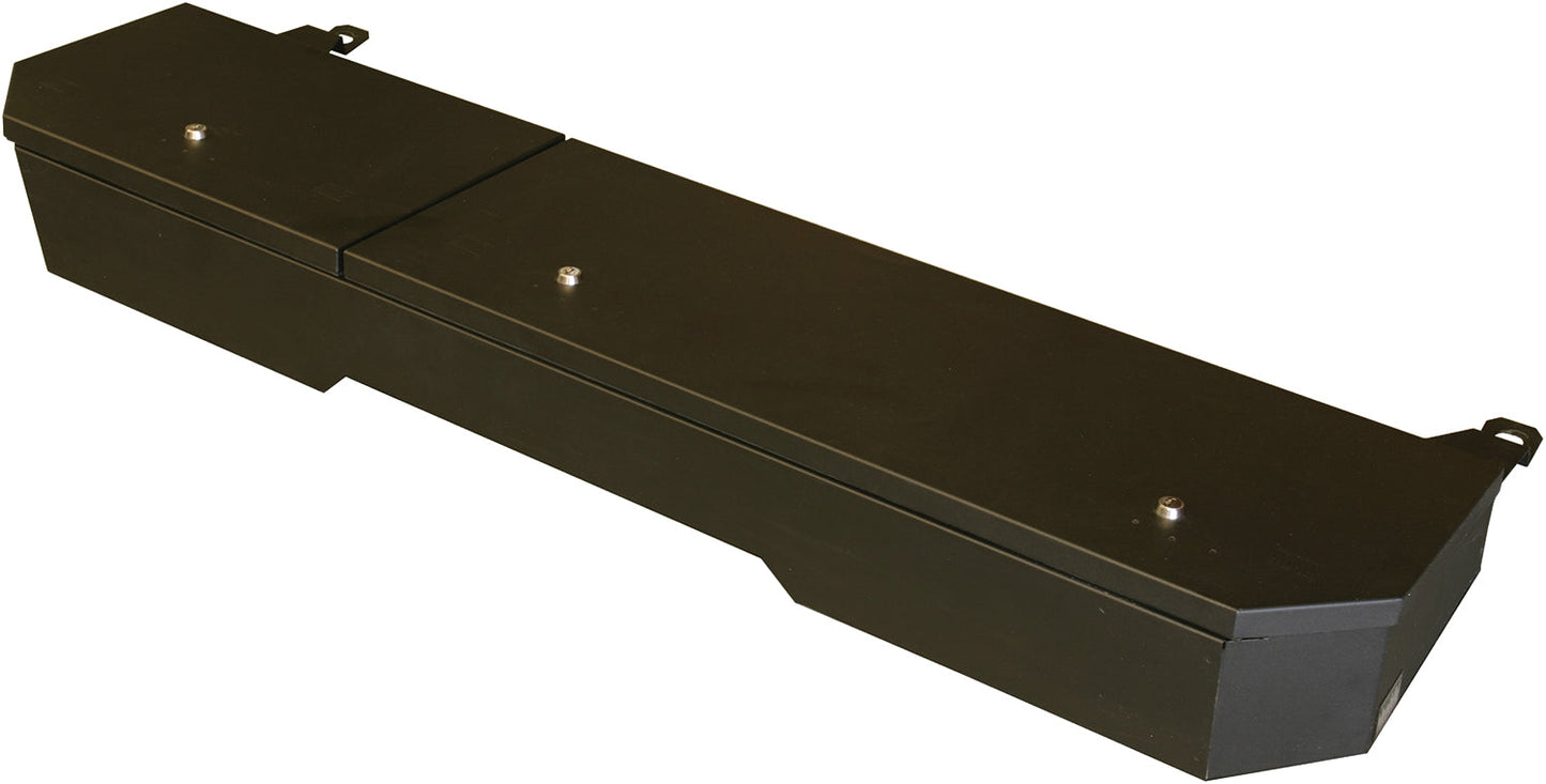 Rear Underseat Lockbox - '07-19 Silverado/Sierra 1500 ('19 Old Body Style} / '07-19 2500HD/3500HD; w/ Crew Cab (Full Length; Black; Standard Key)