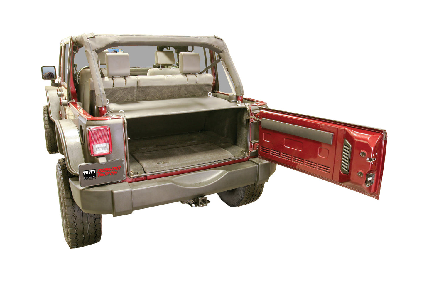 Premium Cargo Enclosure - '07-10 Wrangler JK; 4-Door (Black)