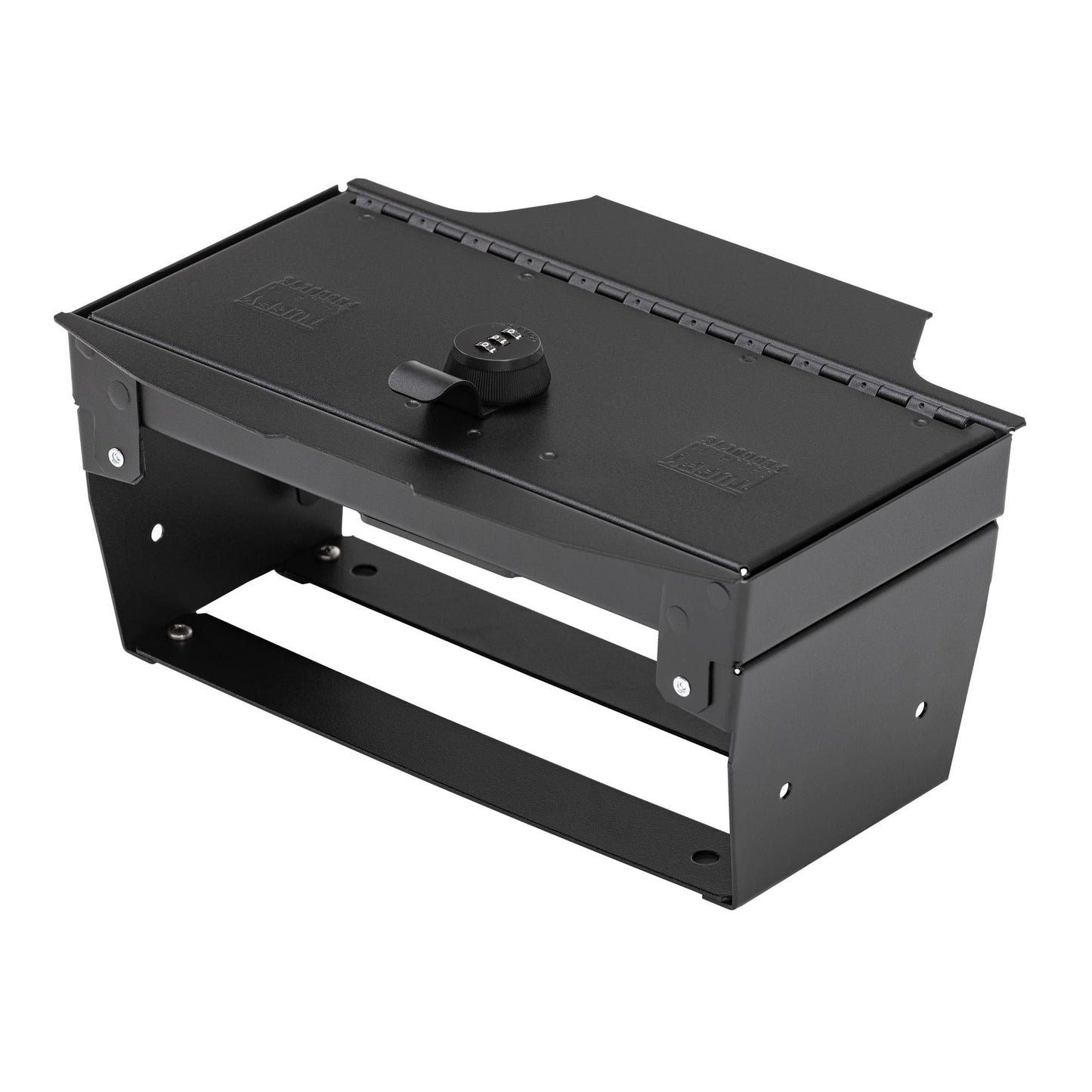 Console Safe - '09-10 Ram 1500 / '11-18 1500 / '19-21 1500 Classic / '10-18 2500/3500; w/ Fixed Floor Console; w/o Installed Remote CD Player (Black; Standard Key)