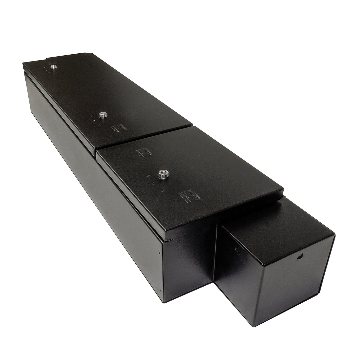 Rear Underseat Lockbox - '19-25 Ram 1500; w/ Crew Cab (Black)