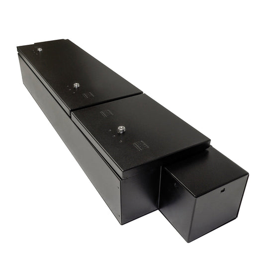 Rear Underseat Lockbox - '19-25 Ram 1500; w/ Crew Cab (Black)