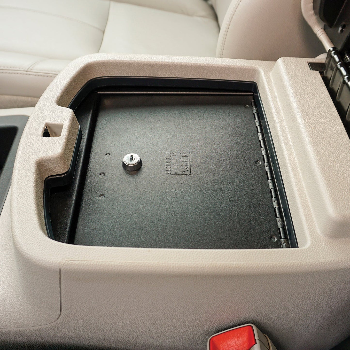 Console Safe - '07-13 Silverado/Sierra 1500 / '07-14 2500HD/3500HD/Suburban/Tahoe/Yukon/Yukon XL; w/ Flow-Thru Console (Black)