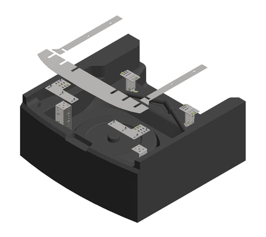 Mounting Kit For Tactical Security Drawer - '20-24 Explorer/Police Interceptor