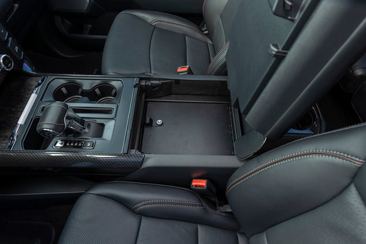 Console Safe - '21-24 F-150; w/ Flow-Thru Console (Black)