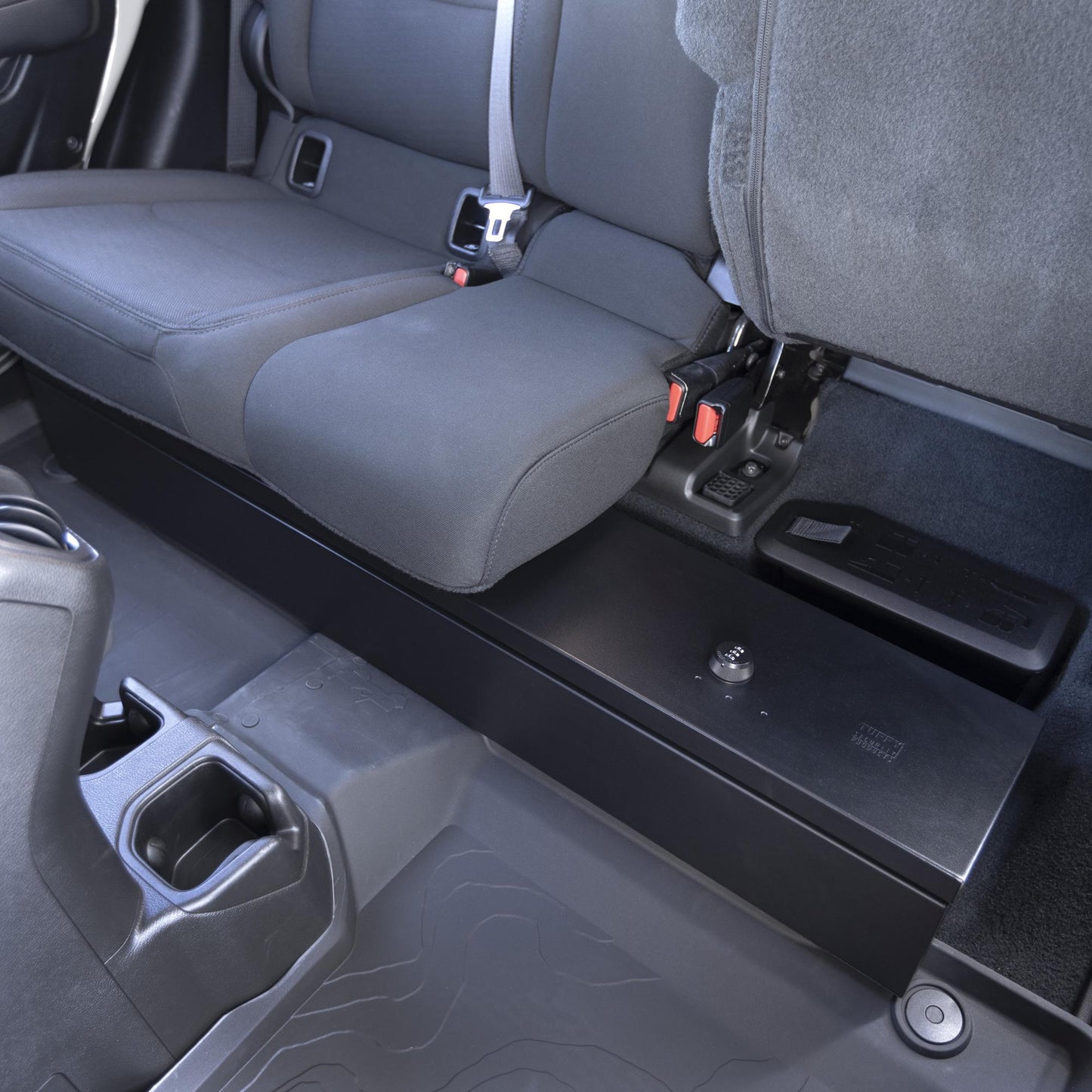 Rear Underseat Lockbox - '20-24 Gladiator (Black)