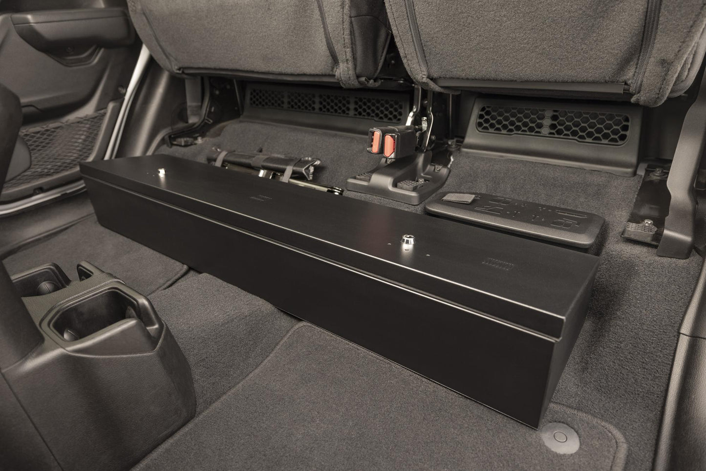 Rear Underseat Lockbox - '20-24 Gladiator (Black)