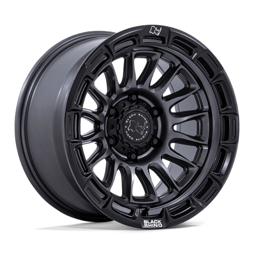Black Rhino Hard Alloys RIVAL 17X9 5X5 71 -12 M-GNMTL M-BLK