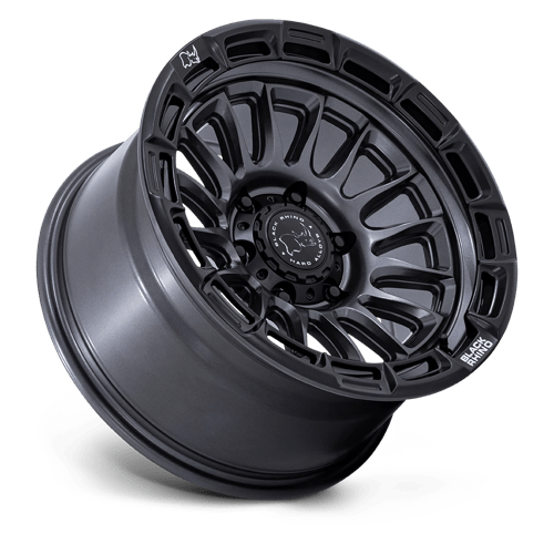 Black Rhino Hard Alloys RIVAL 17X9 5X5 71 -12 M-GNMTL M-BLK