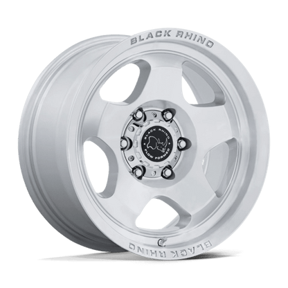 Black Rhino Hard Alloys SOL 17X8 6X5.5 106 +20 G-SLV MCH-FC