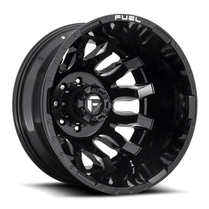Fuel 1PC BLITZ DRW 20X8.25 8X200 -202 NBL (DR)
