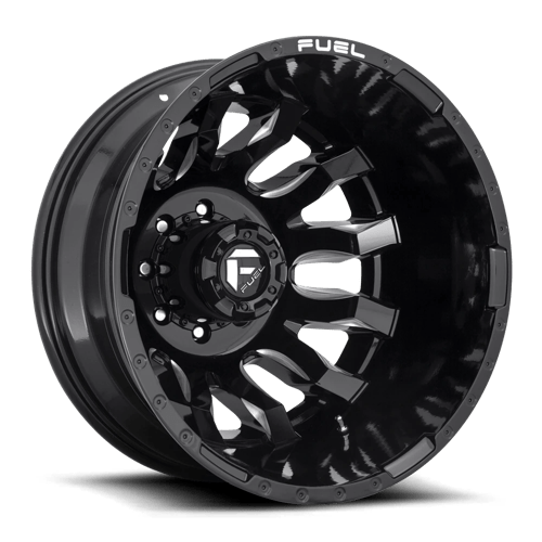 Fuel 1PC BLITZ DRW 20X8.25 8X210 -221 NBL (DR)