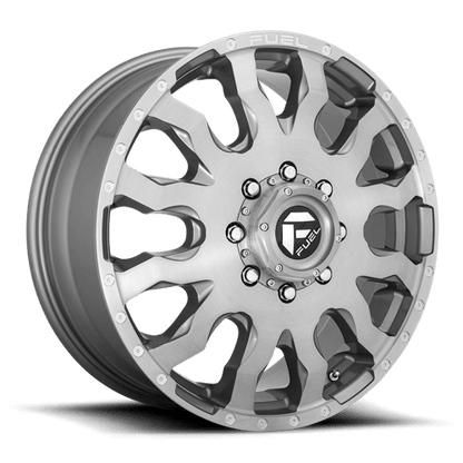 Fuel 1PC BLITZ DRW 20X8.25 8X210 +105 GLRT (DF)